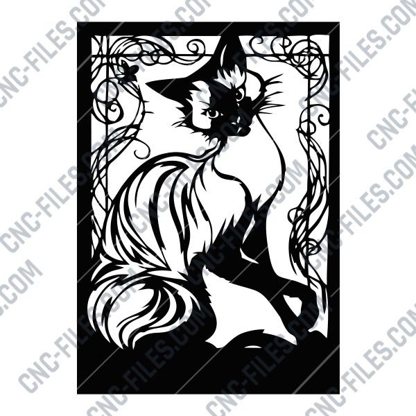 Download Cat Design Files Cut Eps Ai Svg Dxf Cdr Cnc Files Free Dxf File Downloads Cuttable Designs Cnc Cut Ready Diy Home Decor Dxf Svg Eps Cdr Dwg Png