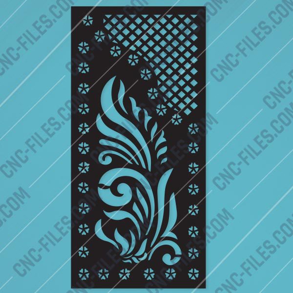 Pattern panel screen Design files - EPS AI SVG DXF CDR R00145