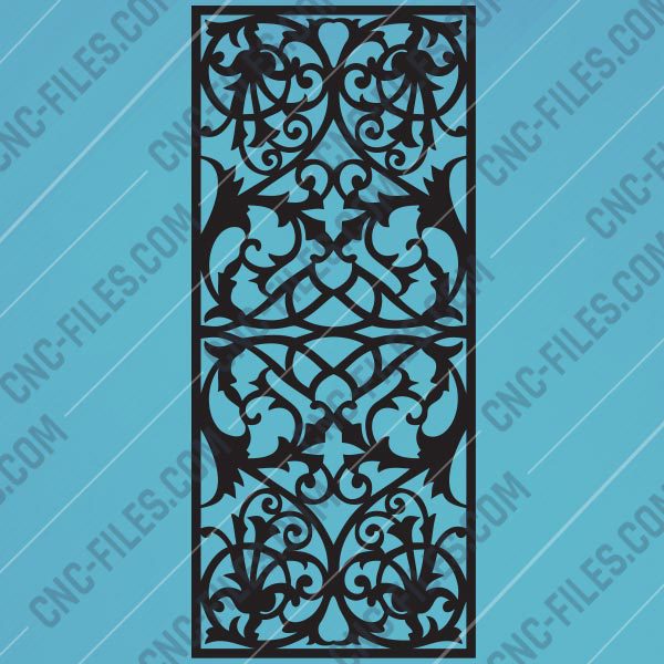 Pattern panel screen Design files - EPS AI SVG DXF CDR R00136