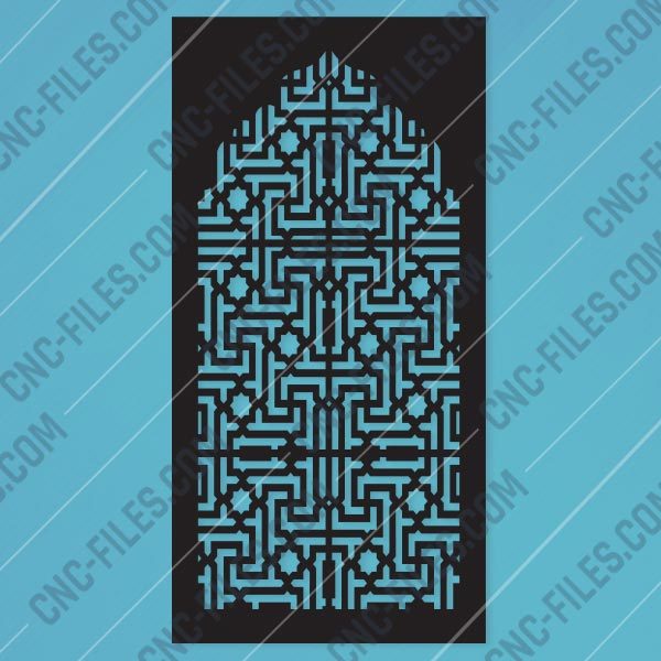 Pattern panel screen Design files - EPS AI SVG DXF CDR R00152