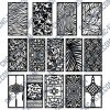 Panels Patterns And Scenes Decorative DXF SVG CDR EPS PNG AI P057