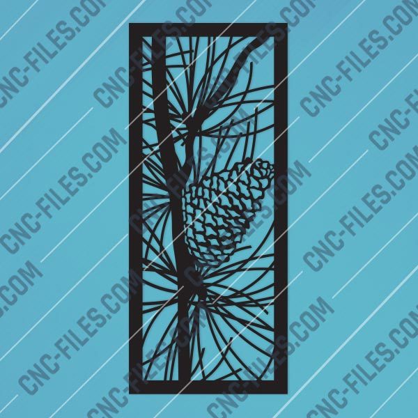 Panel Pattern Decorative DXF SVG CDR EPS PNG AI P093