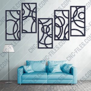 Wall Frames Decorative Vector Design files - DXF SVG EPS AI CDR