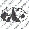Panda design files – DXF SVG EPS AI CDR