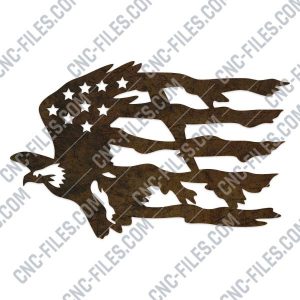 American Eagle Design files P0286 - EPS AI SVG DXF CDR