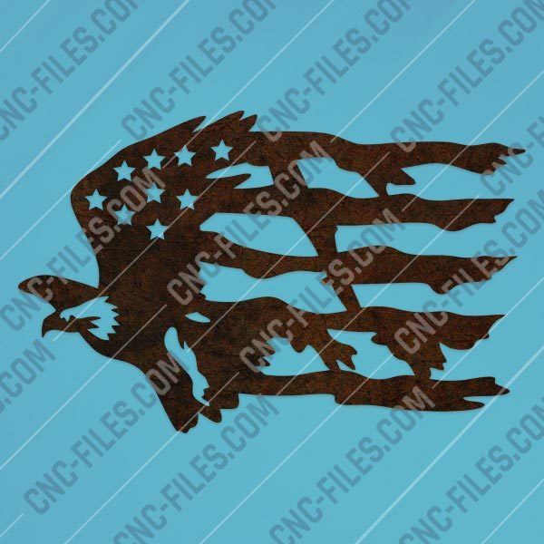 American Eagle Design files P0286 - EPS AI SVG DXF CDR