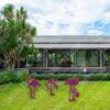 Garden art flamingo design - DXF SVG EPS AI CDR