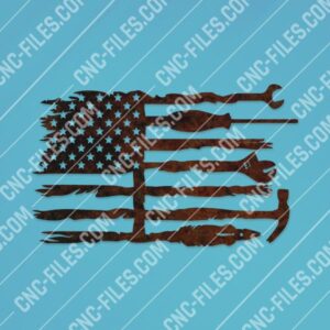 American flag usa tools design files