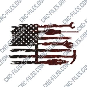 American flag usa tools design files