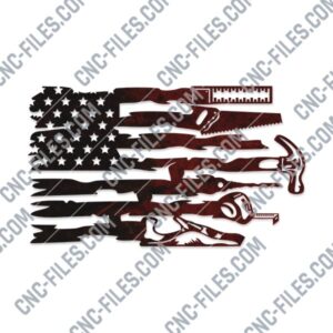 American flag usa tools design files