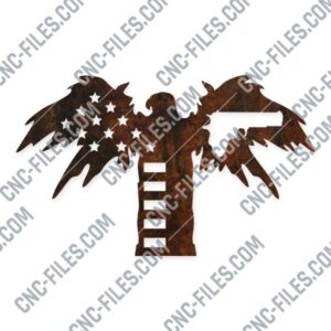 American flag eagle design files download