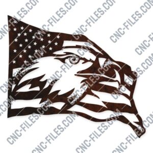 American flag eagle design files download