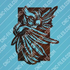 Owl vector design files