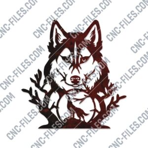 Wolf Howl vector design files