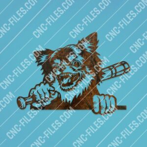 Dog vector design files - DXF SVG AI EPS CDR