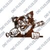 Dog vector design files - DXF SVG AI EPS CDR