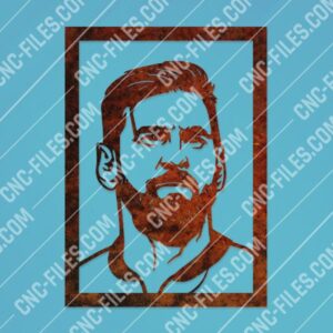 Messi player vector design files