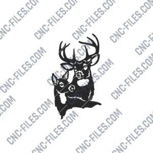 Deer DXF File Preview
