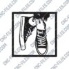 Foot Wall Decor DXF Files